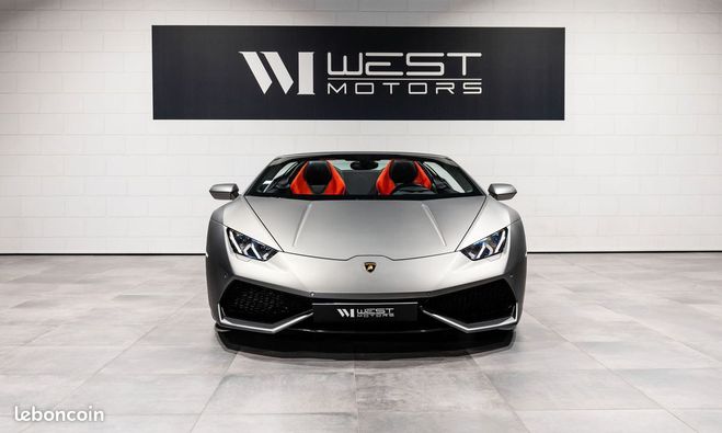 Lamborghini Huracan Spyder LP-610 V10 610 -1 FRANCE Ad Pers Gris de 2016