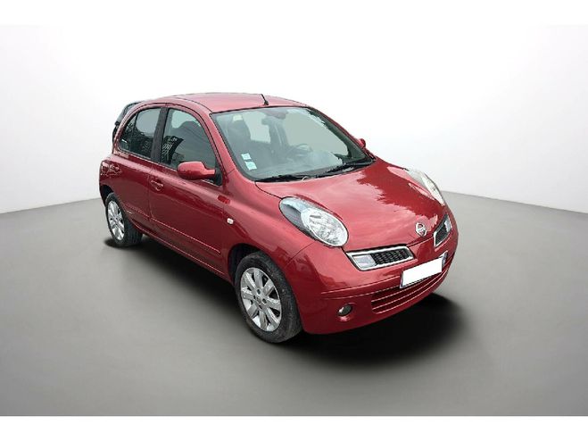 Nissan Micra 1.2 - 80 Tekna BVA Rouge de 2008