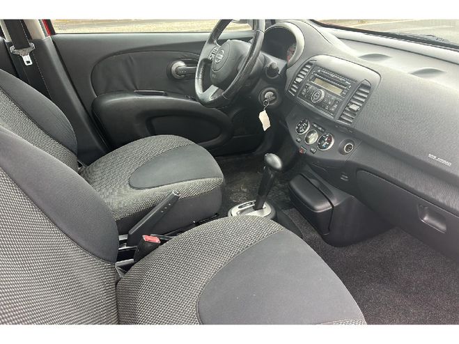 Nissan Micra 1.2 - 80 Tekna BVA Rouge de 2008