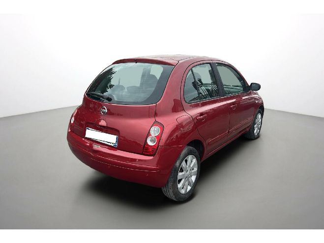 Nissan Micra 1.2 - 80 Tekna BVA Rouge de 2008