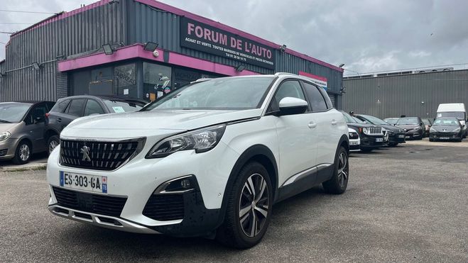 Cliquer pour voir la photo suivante Peugeot 3008 II 1.2 L 130 S&S ALLURE E6 MAGNIFIQUE CT Blanc de 2017