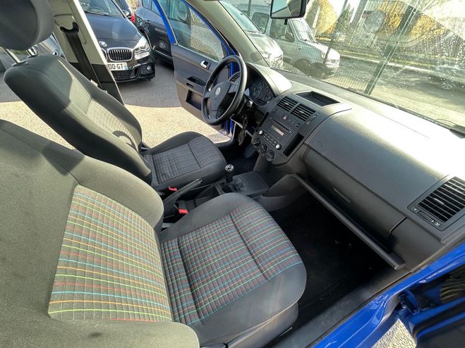 Volkswagen Polo IV (2) 1.2 60 UNITED 5P TRS FIABLE ENTR Bleu de 2009