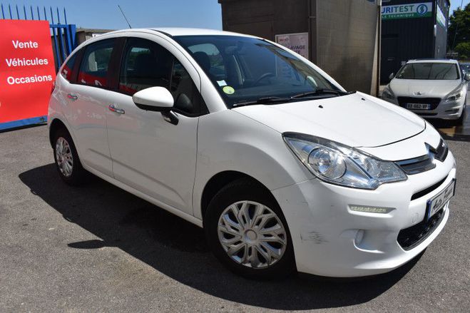 Citroen C3 HDI 70 ENTREPRISE BLANC de 2014