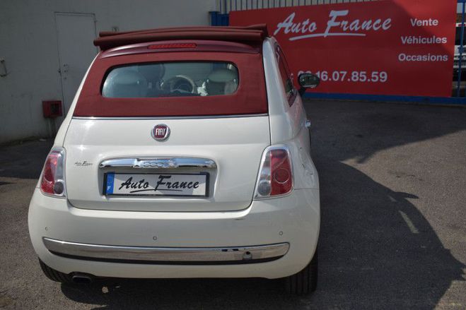 Fiat 500 1.2 8V 69CH LOUNGE BLANC de 2013