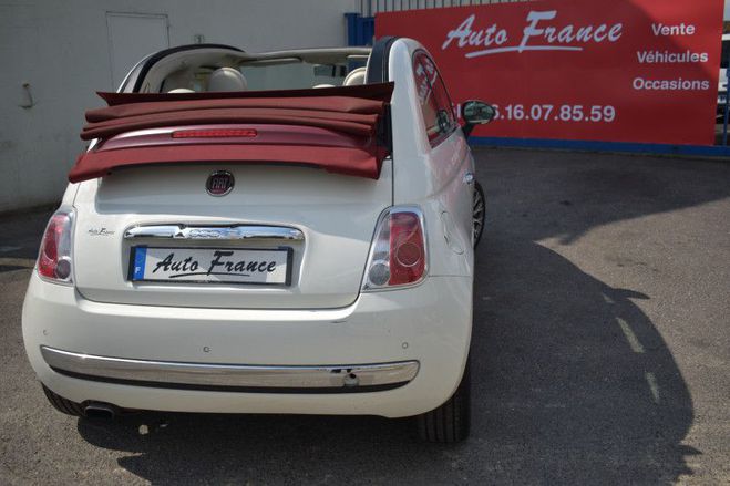 Fiat 500 1.2 8V 69CH LOUNGE BLANC de 2013