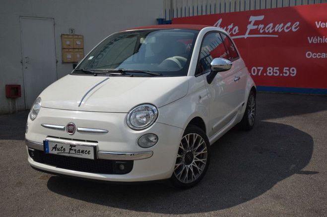 Fiat 500 1.2 8V 69CH LOUNGE BLANC de 2013