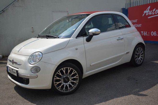 Fiat 500 1.2 8V 69CH LOUNGE BLANC de 2013