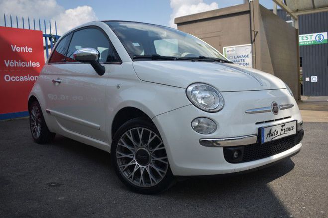 Fiat 500 1.2 8V 69CH LOUNGE BLANC de 2013