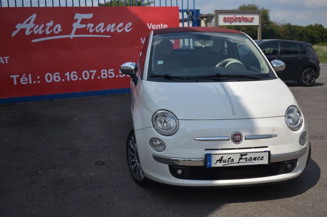 Fiat 500 1.2 8V 69CH LOUNGE BLANC de 2013