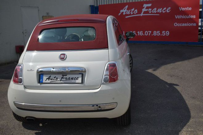 Fiat 500 1.2 8V 69CH LOUNGE BLANC de 2013