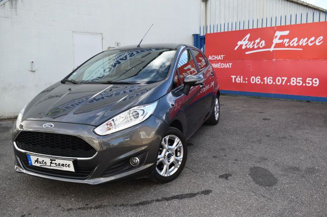 Ford Fiesta 1.0 ECOBOOST 100CH STOP&START BUSINESS 5 GRIS F de 2016