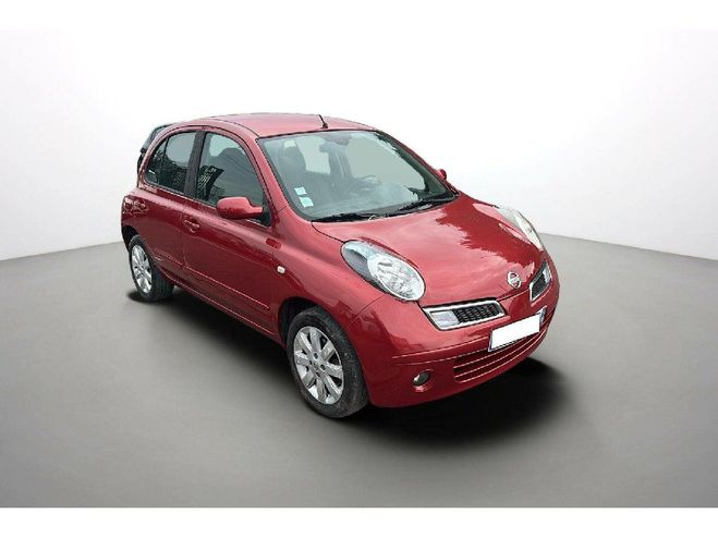 Nissan Micra 1.2 - 80 Tekna BVA Rouge de 2008