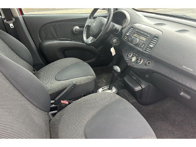 Nissan Micra 1.2 - 80 Tekna BVA Rouge de 2008