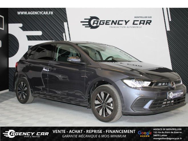 Volkswagen Polo 7 1.0 TSI - 95 - DSG 7 Life FAIBLE KILOM GRIS FONCE de 2024