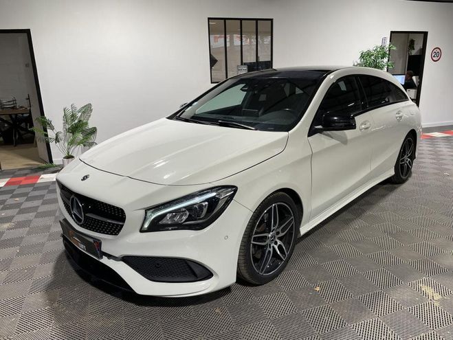 Mercedes Classe CLA Classe SHOOTING BRAKE 220D 177CH FASCINA Blanc Mtallis de 2017