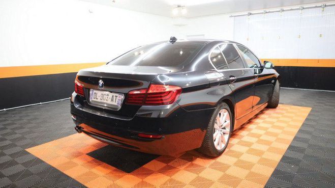 BMW Serie 5 (F10) 518DA 150CH LOUNGE START EDITION Noir de 2014