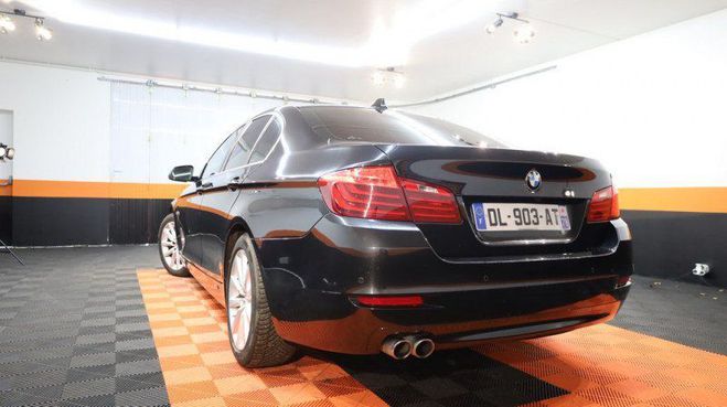 BMW Serie 5 (F10) 518DA 150CH LOUNGE START EDITION Noir de 2014