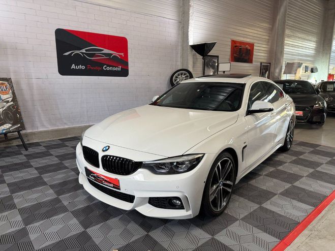 BMW Serie 4 Gran Coupe 420d 190 ch M Sport BLANC de 2017