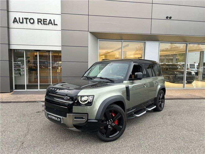 Cliquer pour voir la photo suivante Land rover Defender 110 P400e PHEV BVA8 X Pangea Green de 2021