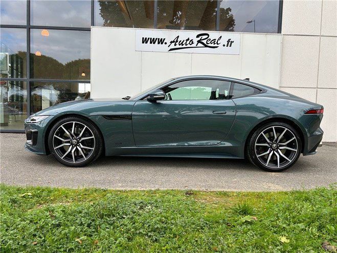 Jaguar F-Type COUPE V8 5L P575 ch BVA8 AWD R75 Giola Green de 2023