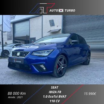  Voir détails -Seat Ibiza 1.0 ECOTSI 110CH FR XCLUSIVE DSG7 à  Le Pont-de-Claix (38)