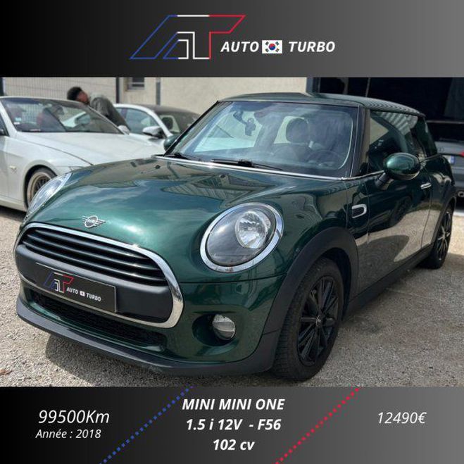 Cliquer pour voir la photo suivante Mini One 102CH Vert F de 2018