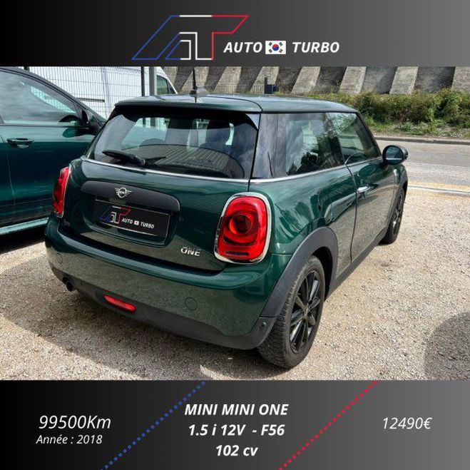Mini One 102CH Vert F de 2018