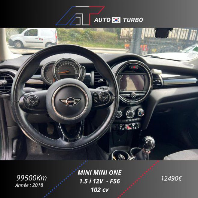 Mini One 102CH Vert F de 2018