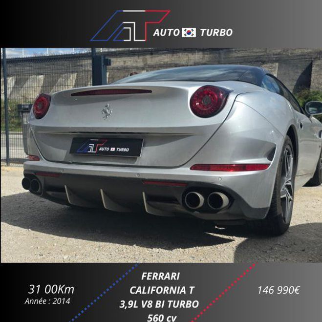 Ferrari California T V8 3.9 560CH Gris C de 2014