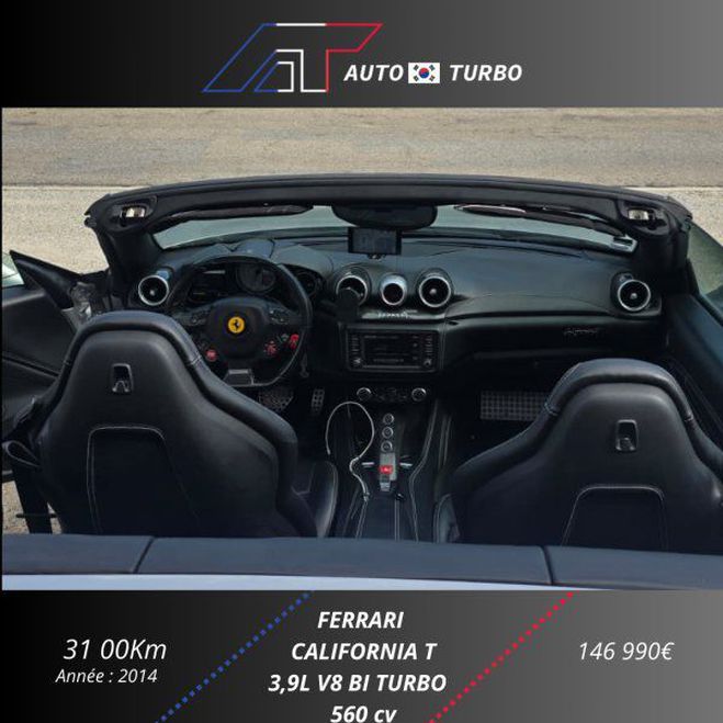 Ferrari California T V8 3.9 560CH Gris C de 2014