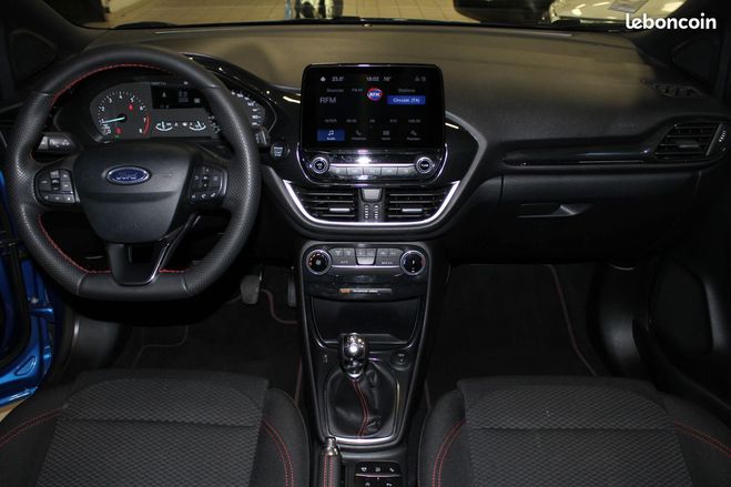 Ford Puma 1.0 FlexiFuel 125 ch Mhev S&S ST Line BV Bleu de 2022