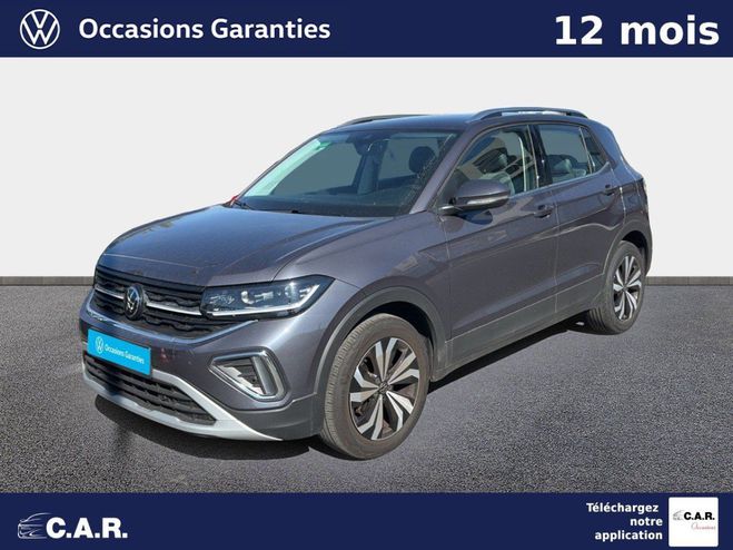 Cliquer pour voir la photo suivante Volkswagen T Cross 1.0 TSI 116 Start/Stop DSG7 Style Gris de 2024