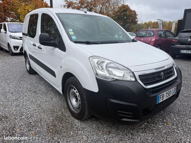 Cliquer pour voir la photo suivante Peugeot Partner FOURGON 1.6 BlueHDi 100ch Premium 1 ERE Blanc de 2018