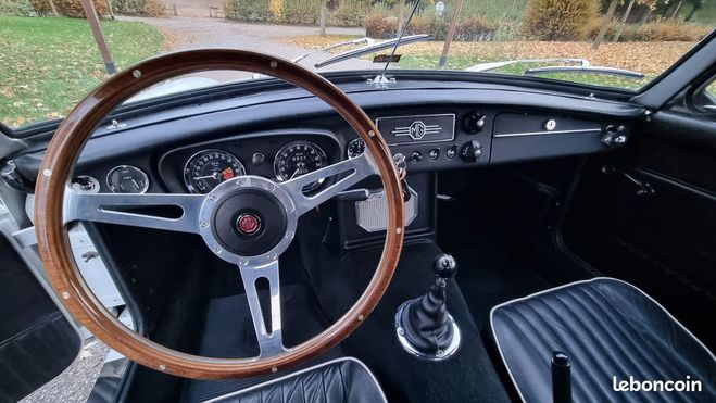MG MGB B roadster Blanc de 1970