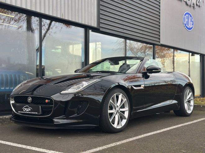 Cliquer pour voir la photo suivante Jaguar F-Type CABRIOLET 3.0 V6 S 380 S AUTO noir metal de 2014