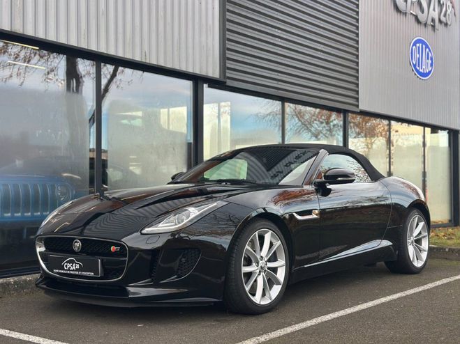 Jaguar F-Type CABRIOLET 3.0 V6 S 380 S AUTO noir metal de 2014