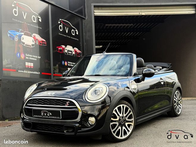 Cliquer pour voir la photo suivante Mini One Cooper S 2.0i 192 ch Exquisite Cabriolet Noir de 2018