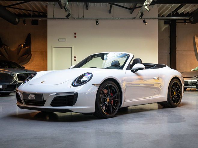 Cliquer pour voir la photo suivante Porsche 911 991.2 Carrera S Cabriolet PDK Blanc de 2015