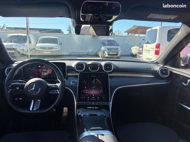 Mercedes Classe C 2.0 220 D 200 MHEV HYBRID AMG LINE 9G-TR Blanc de 2021