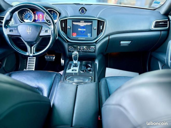 Maserati Ghibli DIESEL 3.0 V6 275ch BVA8 Palettes Siges Blanc de 2014