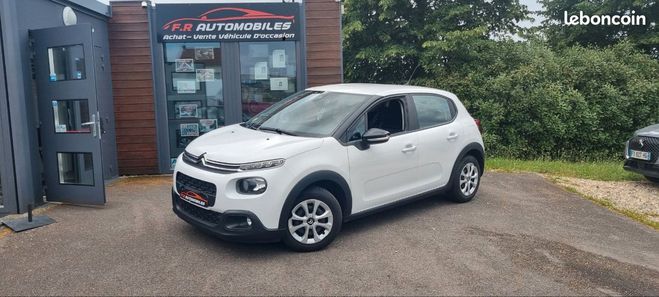 Cliquer pour voir la photo suivante Citroen C3 1.5 Hdi 102 ch feel business 1ere Main Blanc de 2020