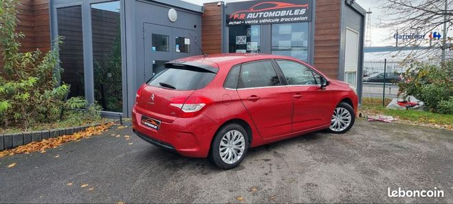 Citroen C4 1.6 hdi 110 ch Business Rouge de 2011