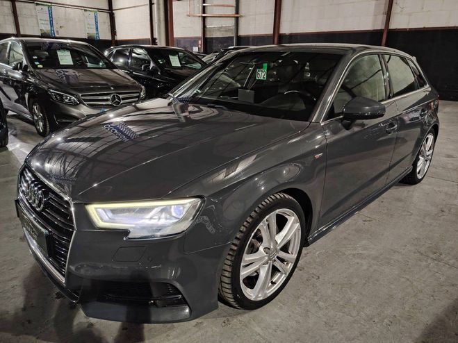 Cliquer pour voir la photo suivante Audi A3 Sportback III Phase 2 TDI 150ch S line S GRIS C de 2019