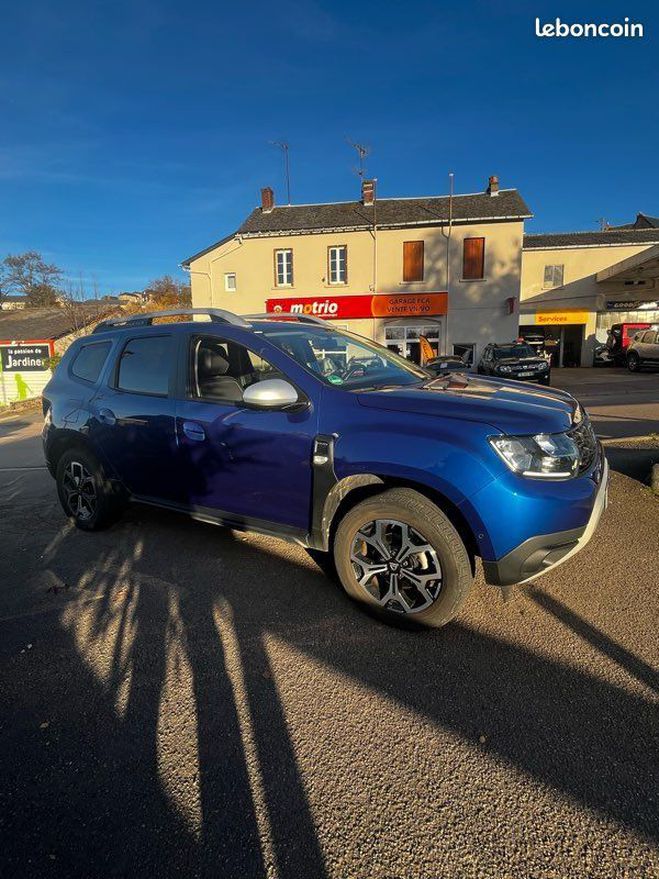Dacia Duster 1.5 Blue Dci 115 cv 4x4 Prestige -Cuir , Bleu de 2021