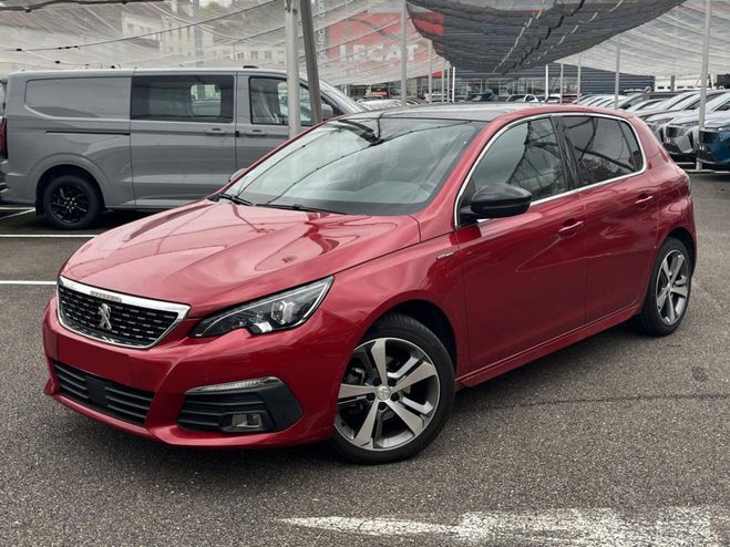 Cliquer pour voir la photo suivante Peugeot 308 II (2) 1.5 BlueHDi S&S 130 GT Line BVM6 Rouge Ultimate de 2019