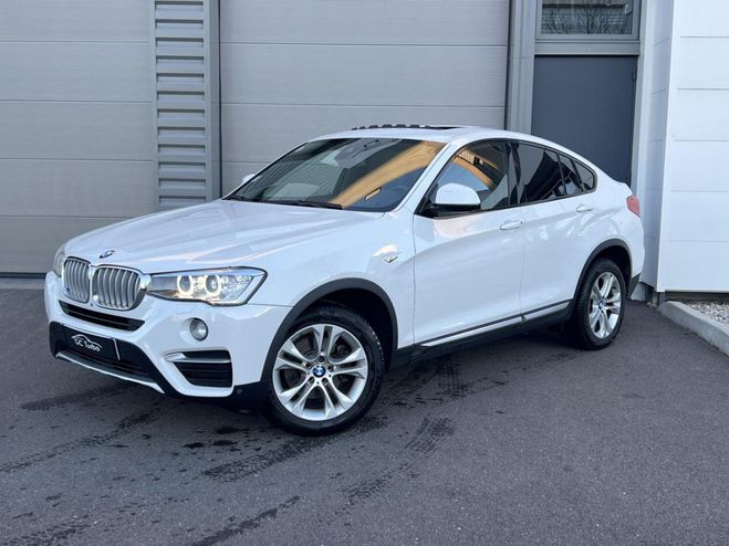 Cliquer pour voir la photo suivante BMW X4 xDrive 20D - BVA F26 xLine BLANC de 2016