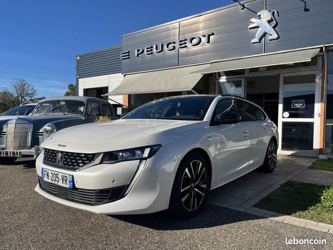 Cliquer pour voir la photo suivante Peugeot 508 SW (2) HYBRID 225 E-EAT8 GT Blanc de 2020
