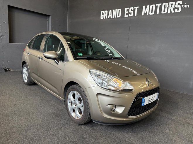Cliquer pour voir la photo suivante Citroen C3 1.4 HDi exclusive (70cv) climatisation a Beige de 2011