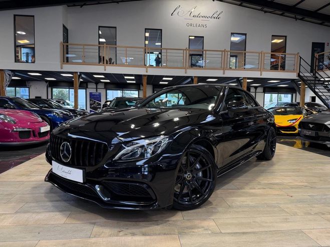 Cliquer pour voir la photo suivante Mercedes Classe C 63 AMG Cabriolet 4.0 475 cv Speedshift M Noir de 2017