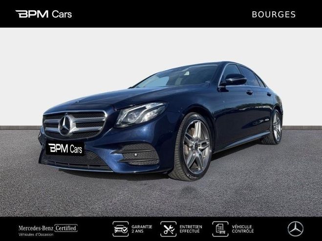 Cliquer pour voir la photo suivante Mercedes Classe E 220 d 194ch Avantgarde Line 9G-Tronic Eu Bleu Cavansite de 2019